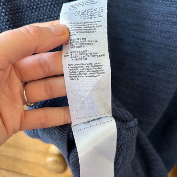 EDC Espirit Medium Blue Crewneck Textured Sweater‎ - Picture 9 of 9